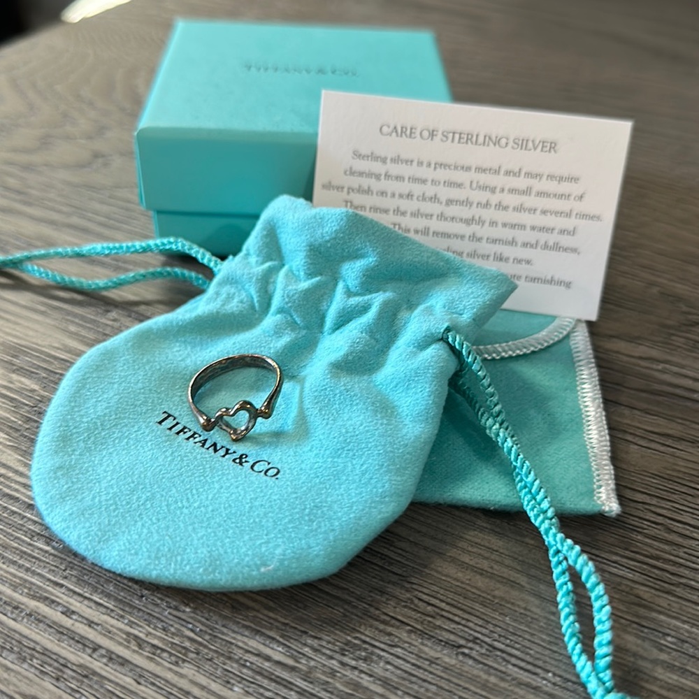 Tiffany & Co Elsa Peretti Heart Ring